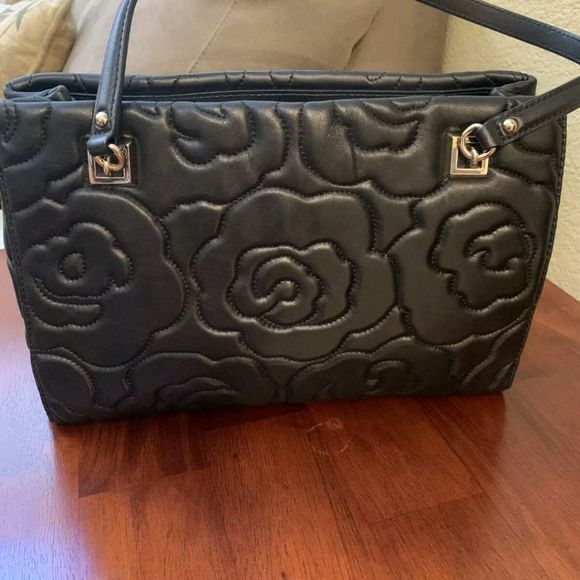 ♠️⭐RARE NWT Kate Spade ♠️ Floral Sedgwick Purse With Dustbag Quilted - Picture 5 of 13